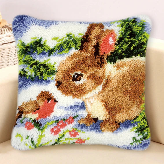 Kit Tapis Point Noué Animaux Rigolos — photo 22