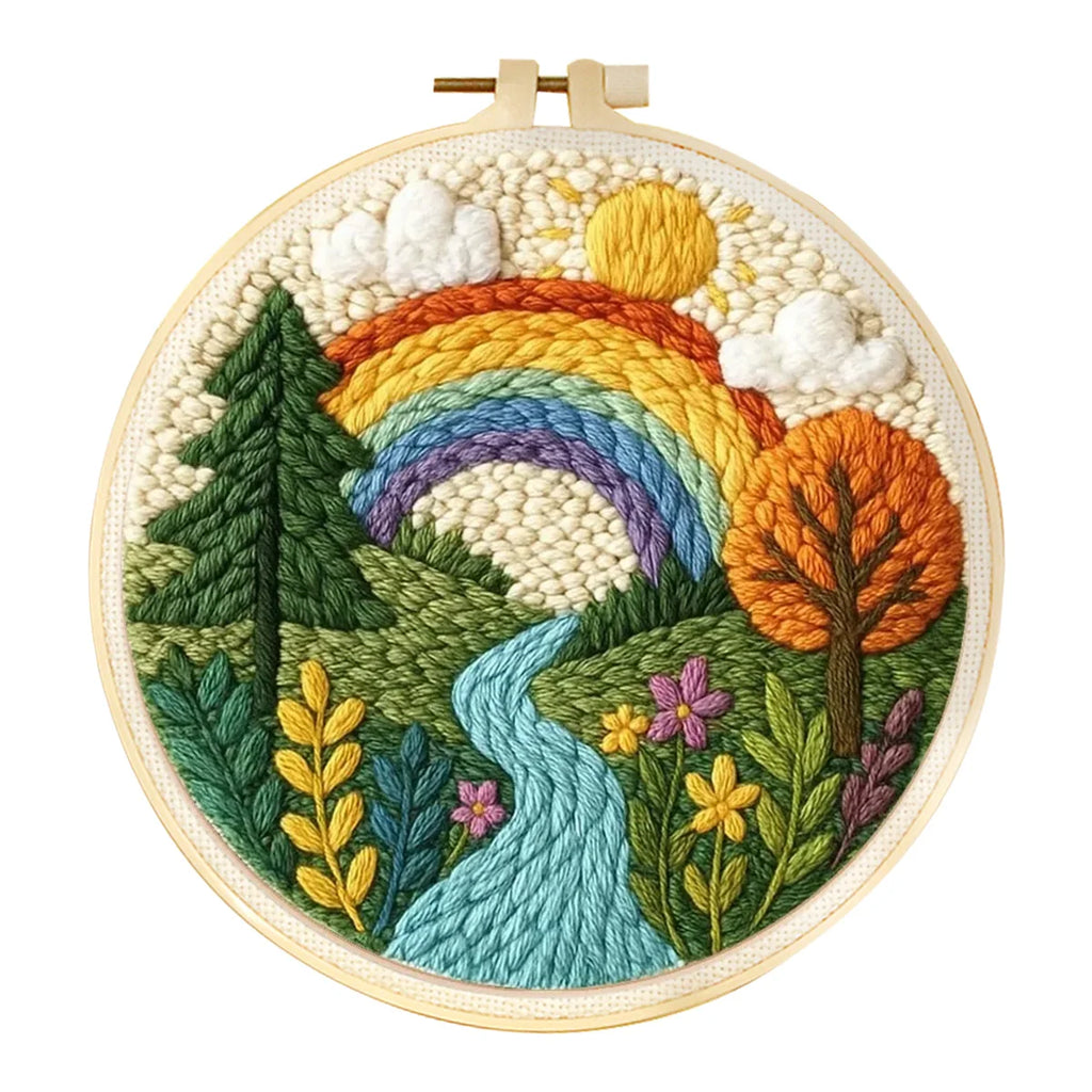 Kit Punch Needle Paysage de Printemps — photo 16