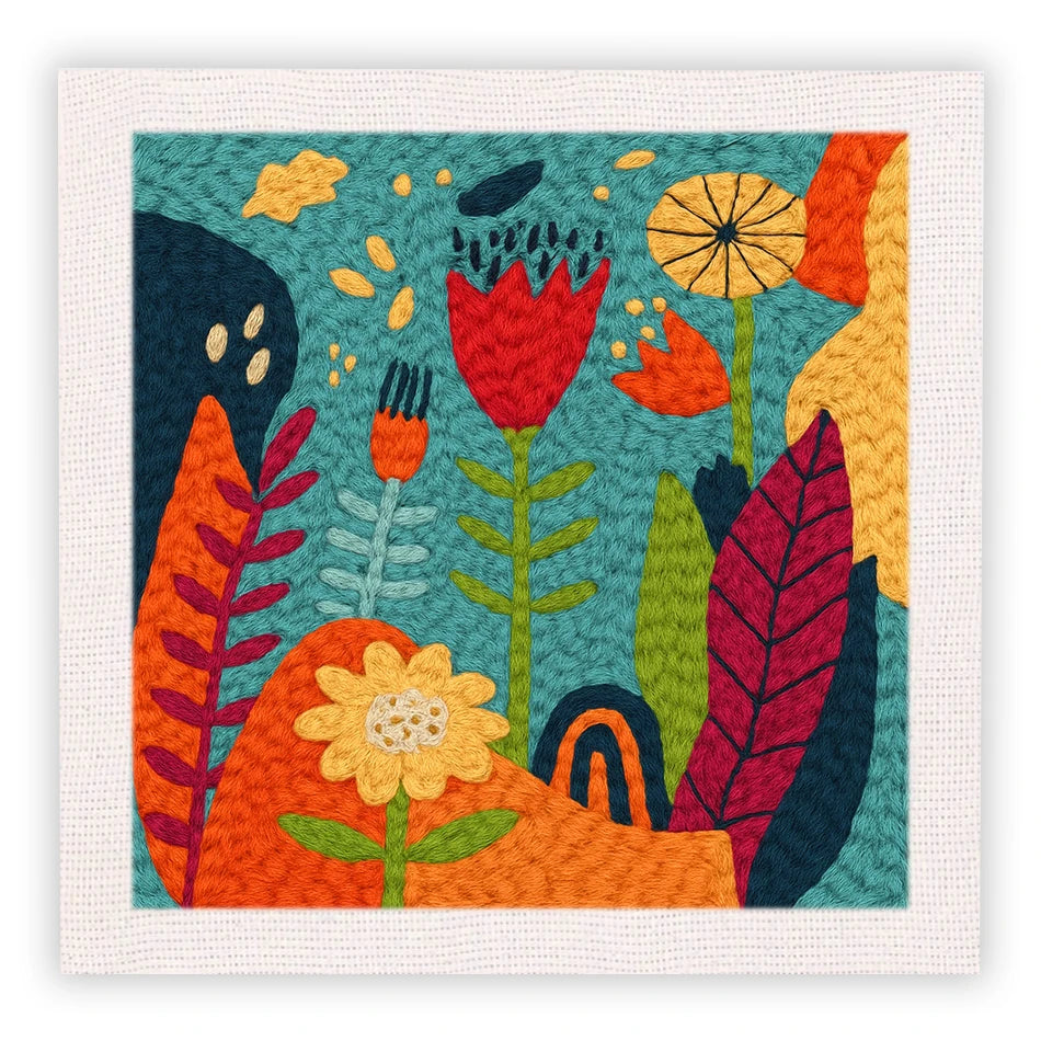 Kit Punch Needle Plantes 25x25 cm — photo 15