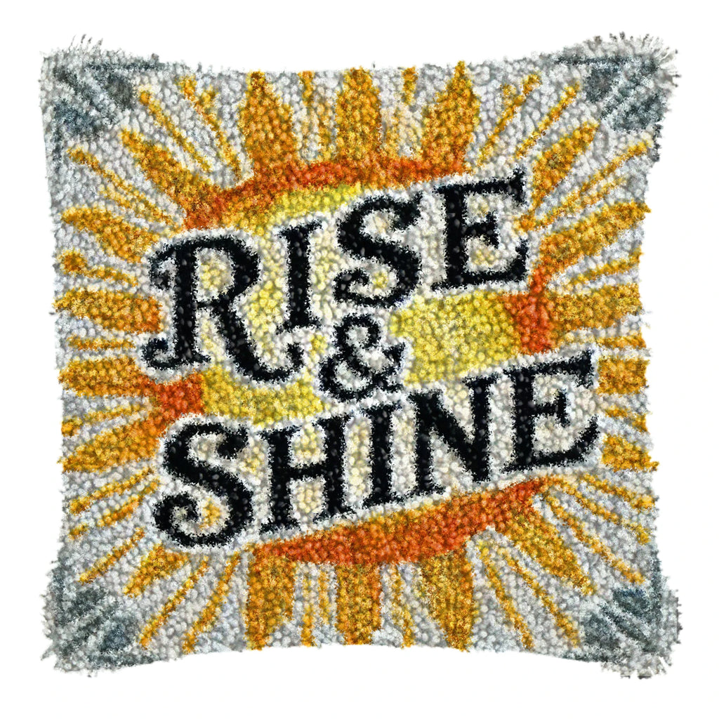 Kit Coussin Point Noué Rayures Soleil — photo 11