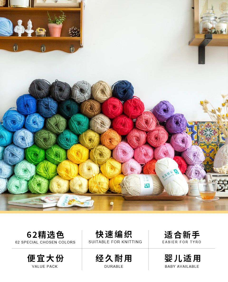 Fil Coton 5 Brins — 60 Coloris — photo 8