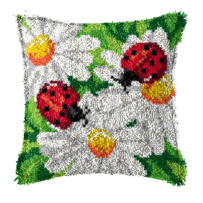 Kit Tapis Point Noué Fleurs & Papillons — photo 13