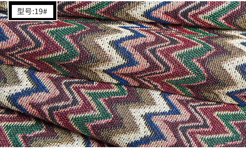 Tissu Lin Coton Ethnique au Mètre — photo 35