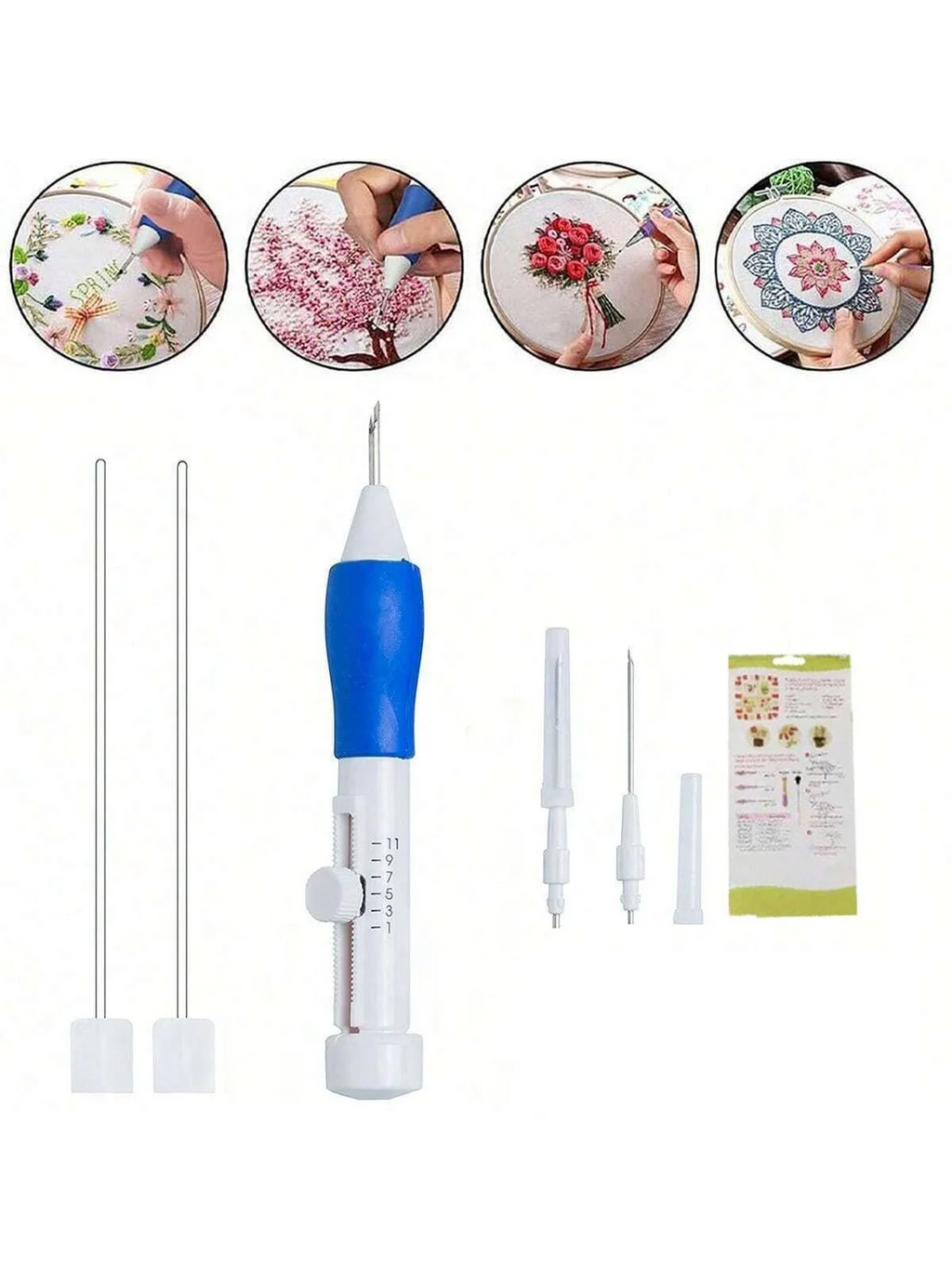 Kit Punch Needle Complet + Boîte — 50 Fils — photo 15