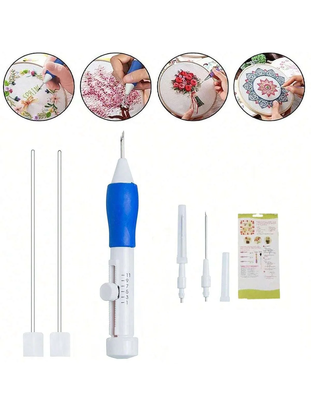 Kit Punch Needle Complet + Boîte — 50 Fils — photo 15