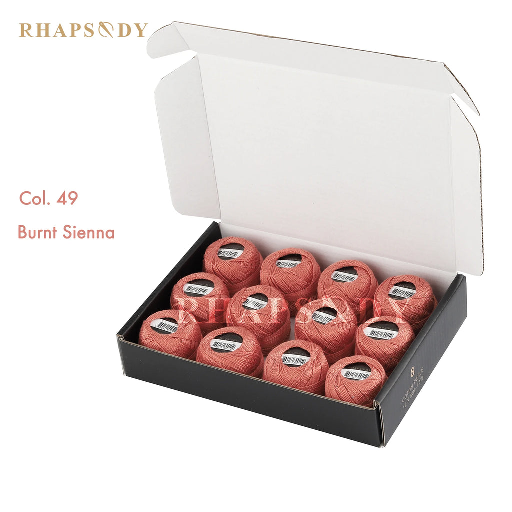 Fil Coton Perlé n°8 — Lot de 12 Boules — photo 37