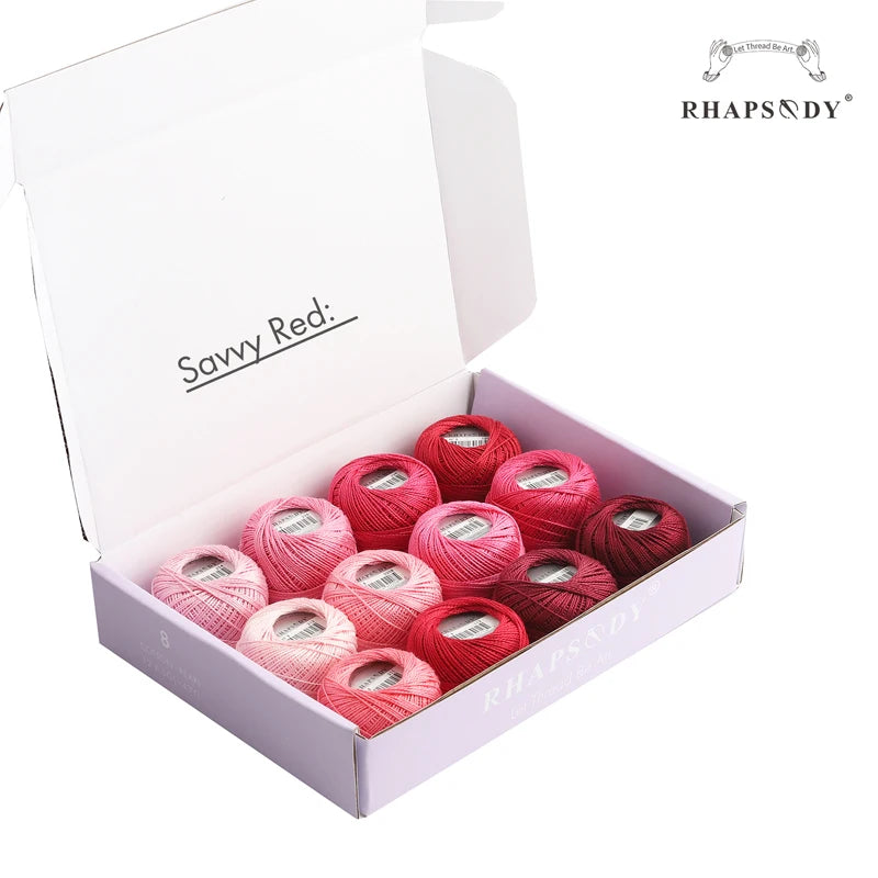 Fil Coton Perlé n°8 — Lot de 12 Boules — photo 23