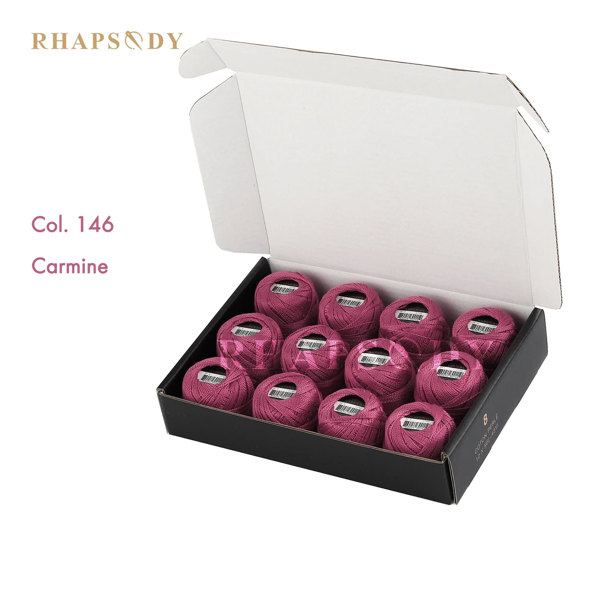 Fil Coton Perlé n°8 — Lot de 12 Boules — photo 44
