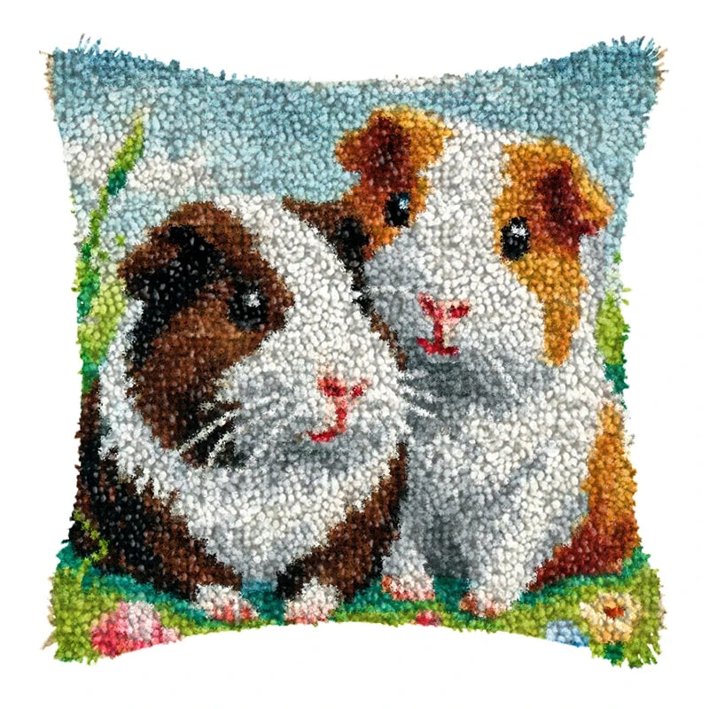 Kit Coussin Point Noué Lapin & Chat — photo 18