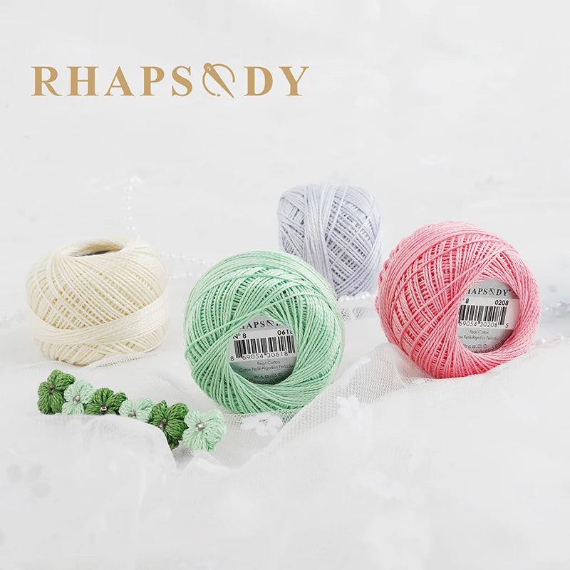 Fil Coton Perlé n°8 — Lot de 12 Boules — photo 11