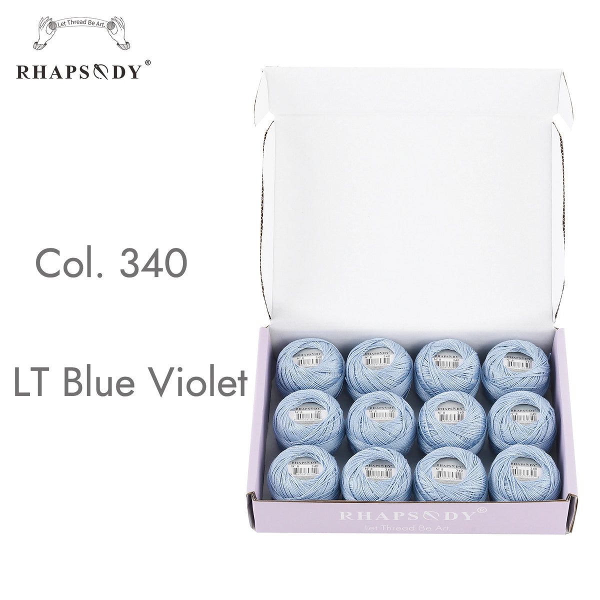 Fil Coton Perlé n°8 — Lot de 12 Boules — photo 101