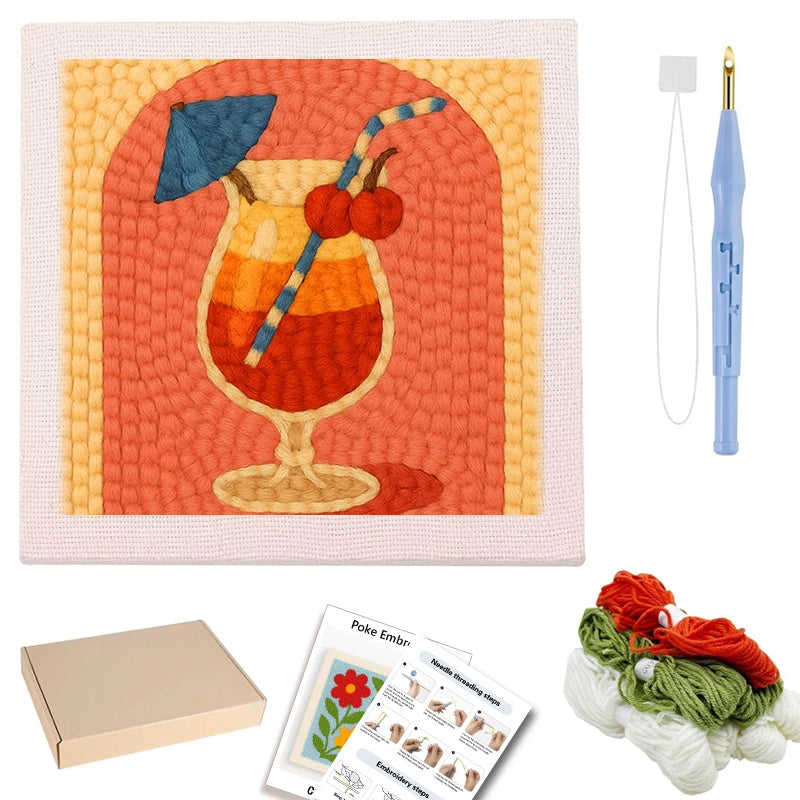 Kit Punch Needle Paysage avec Cadre — photo 2