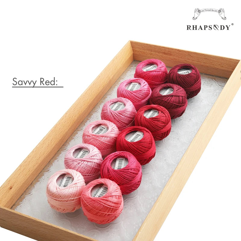 Fil Coton Perlé n°8 — Lot de 12 Boules — photo 20