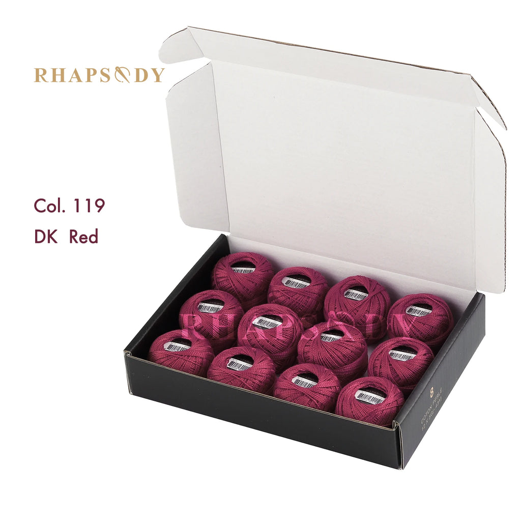Fil Coton Perlé n°8 — Lot de 12 Boules — photo 48