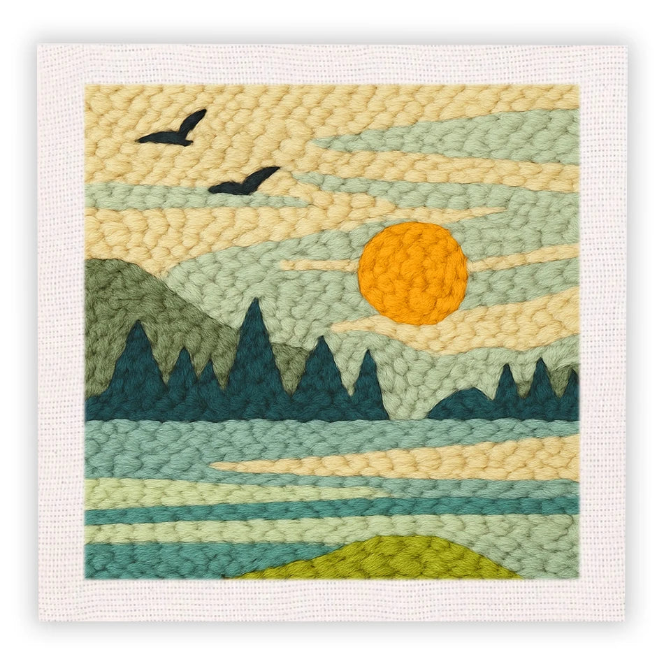 Kit Punch Needle Paysage Débutant — photo 14