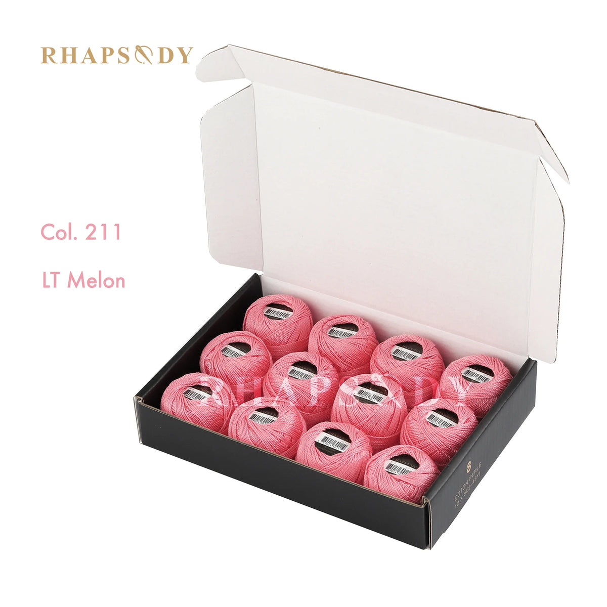 Fil Coton Perlé n°8 — Lot de 12 Boules — photo 57