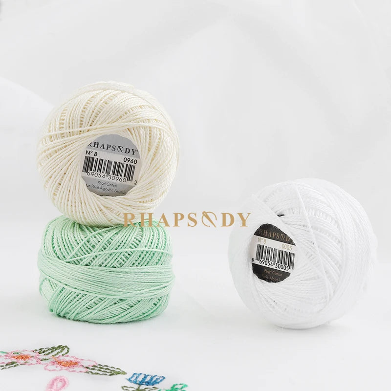 Fil Coton Perlé n°8 — Lot de 12 Boules — photo 13