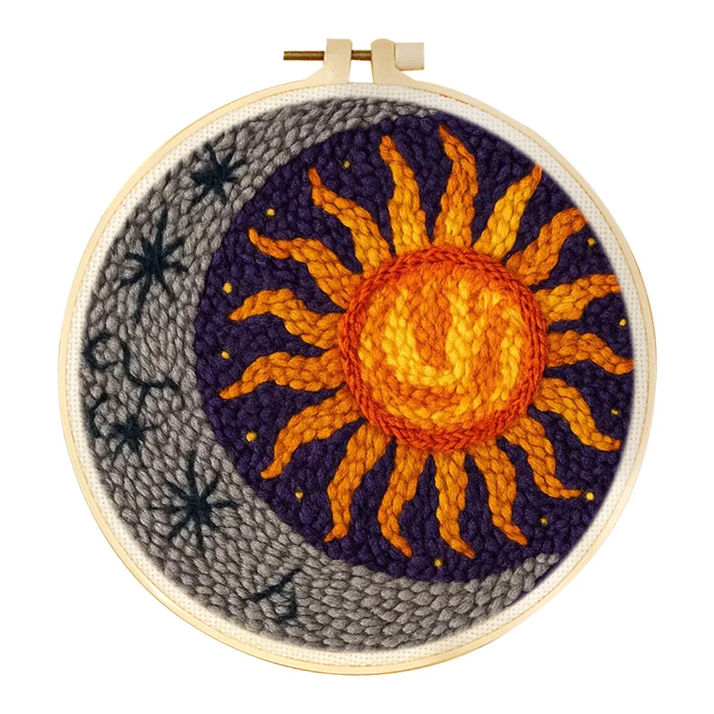 Kit Punch Needle Paysage avec Cadre & Fils — photo 24