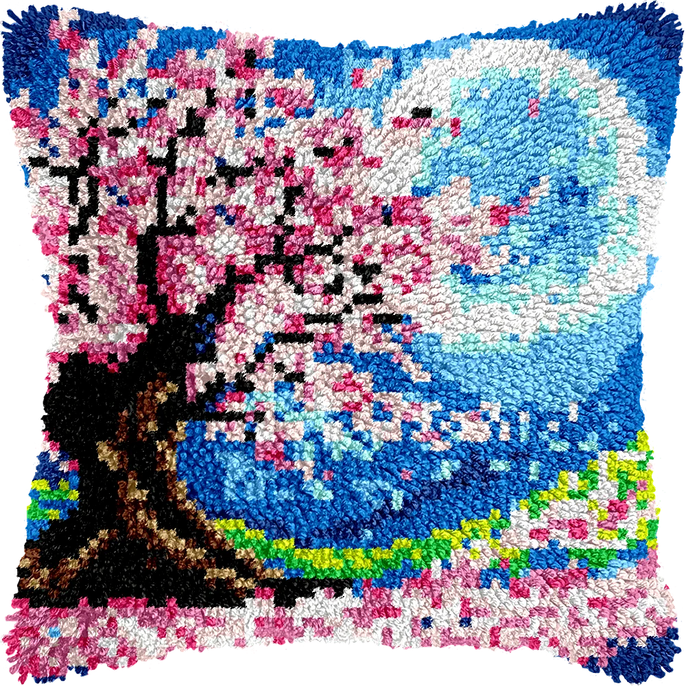 Kit Coussin Point Noué Arbre de Vie — photo 2