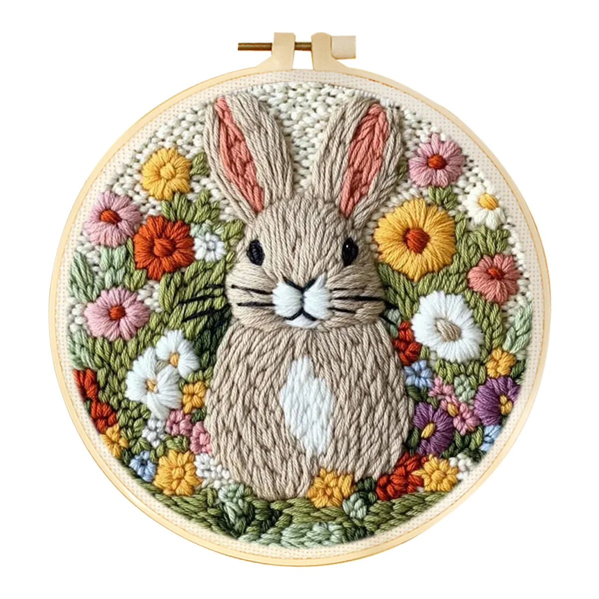 Kit Punch Needle Lapin, Hérisson & Girafe — photo 26