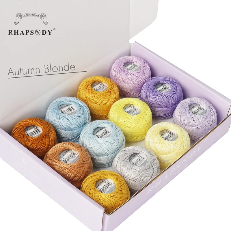 Fil Coton Perlé n°8 — Lot de 12 Boules — photo 154