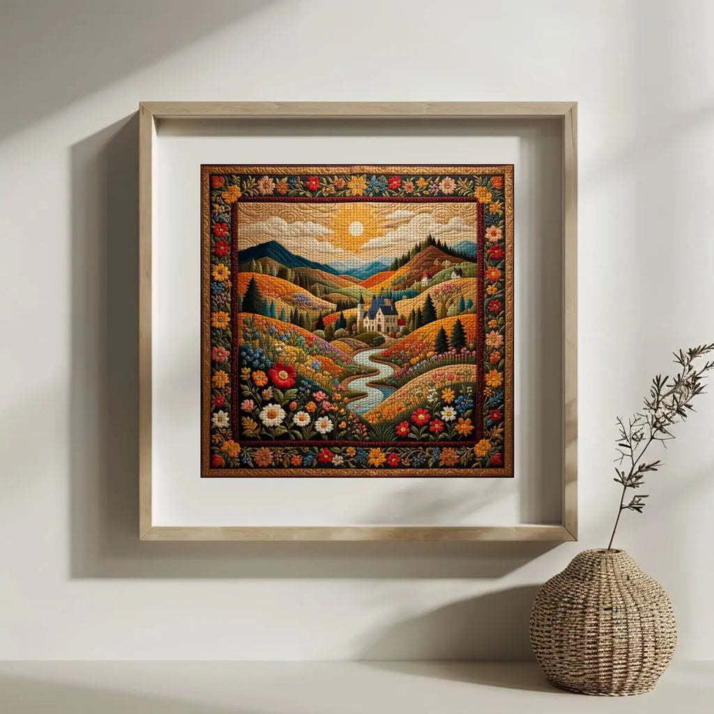 Kit Point de Croix Paysage 30x30 cm — photo 2