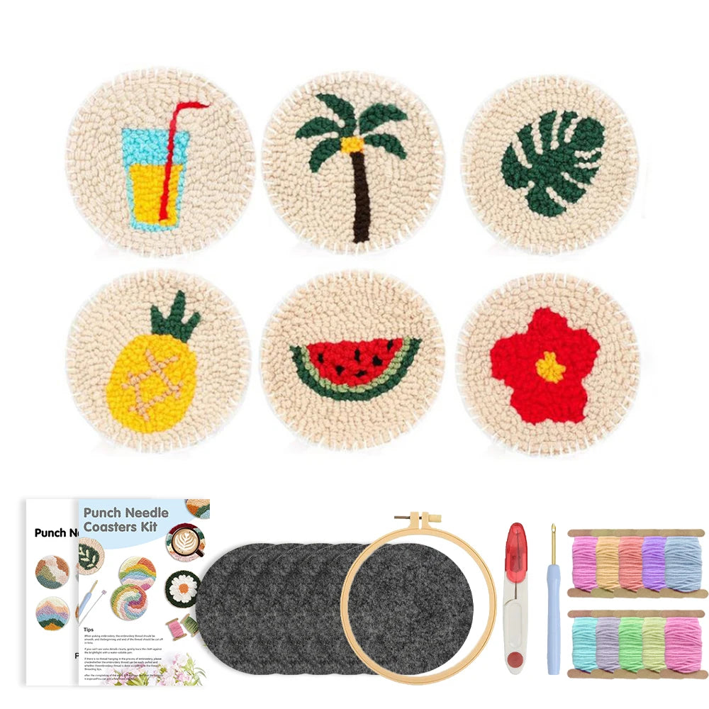 Kit Sous-verres Punch Needle Art Facile — photo 14