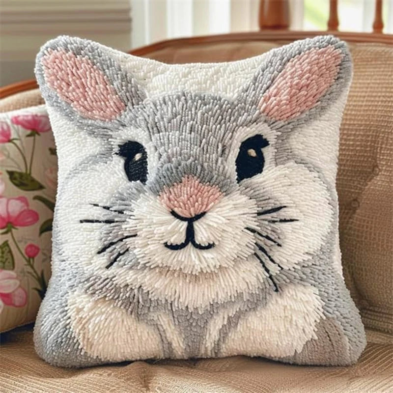 Kit Coussin Point Noué Lapin & Chat — photo 7