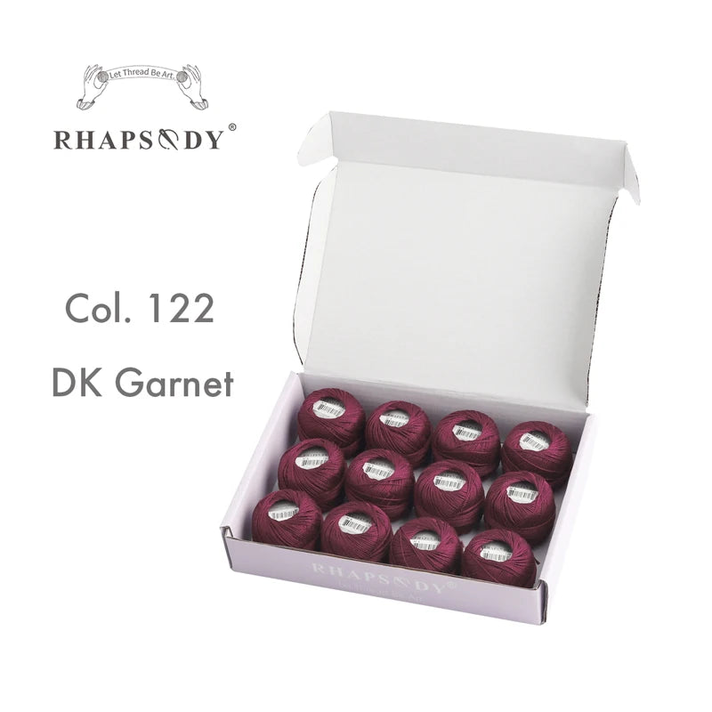 Fil Coton Perlé n°8 — Lot de 12 Boules — photo 141