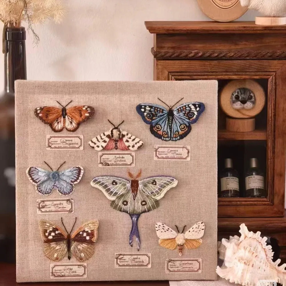 Kit Broderie 3D Papillons — 7 Pièces — photo 7