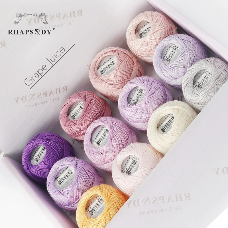 Fil Coton Perlé n°8 — Lot de 12 Boules — photo 109