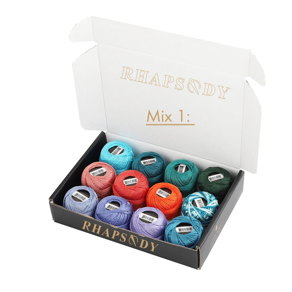 Fil Coton Perlé n°8 — Lot de 12 Boules — photo 83