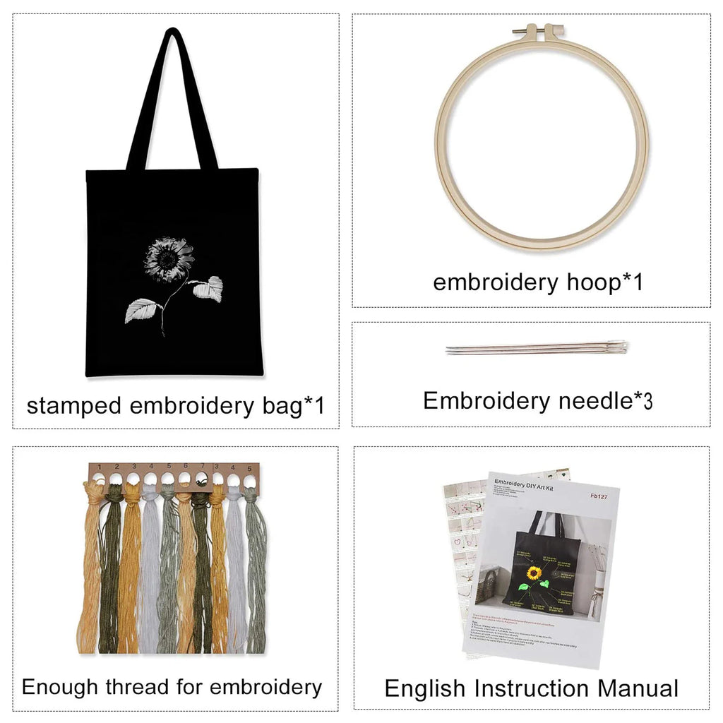 Kit Broderie Tote Bag Débutant — photo 10