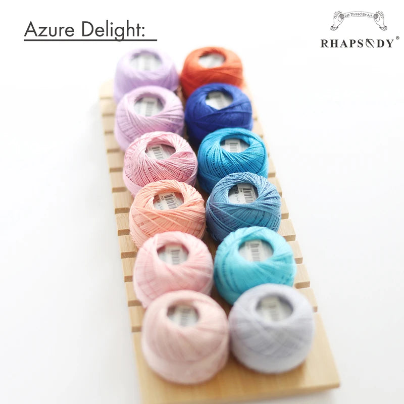 Fil Coton Perlé n°8 — Lot de 12 Boules — photo 16