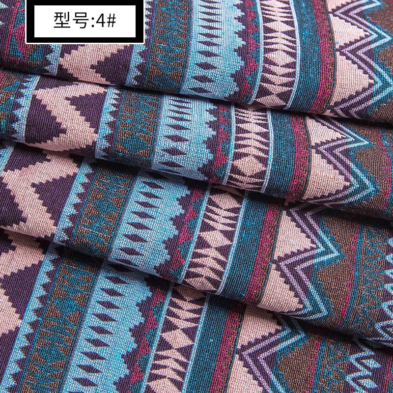 Tissu Lin Coton Ethnique au Mètre — photo 48