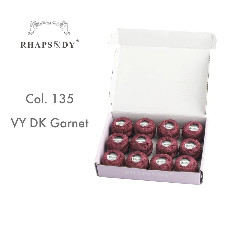 Fil Coton Perlé n°8 — Lot de 12 Boules — photo 147