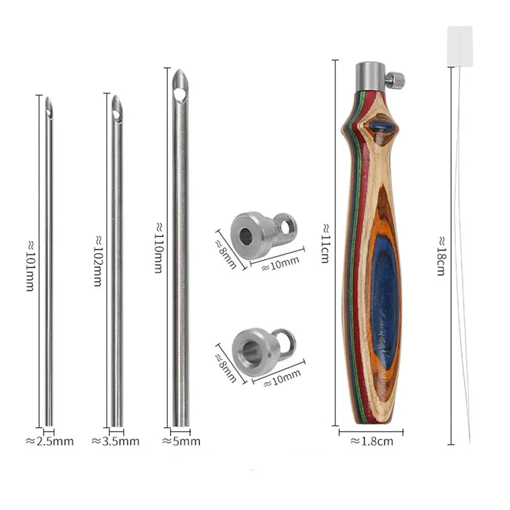 Set 5 Aiguilles Punch Needle Réglables — photo 12