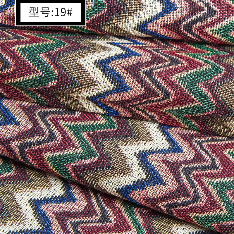 Tissu Lin Coton Ethnique au Mètre — photo 58