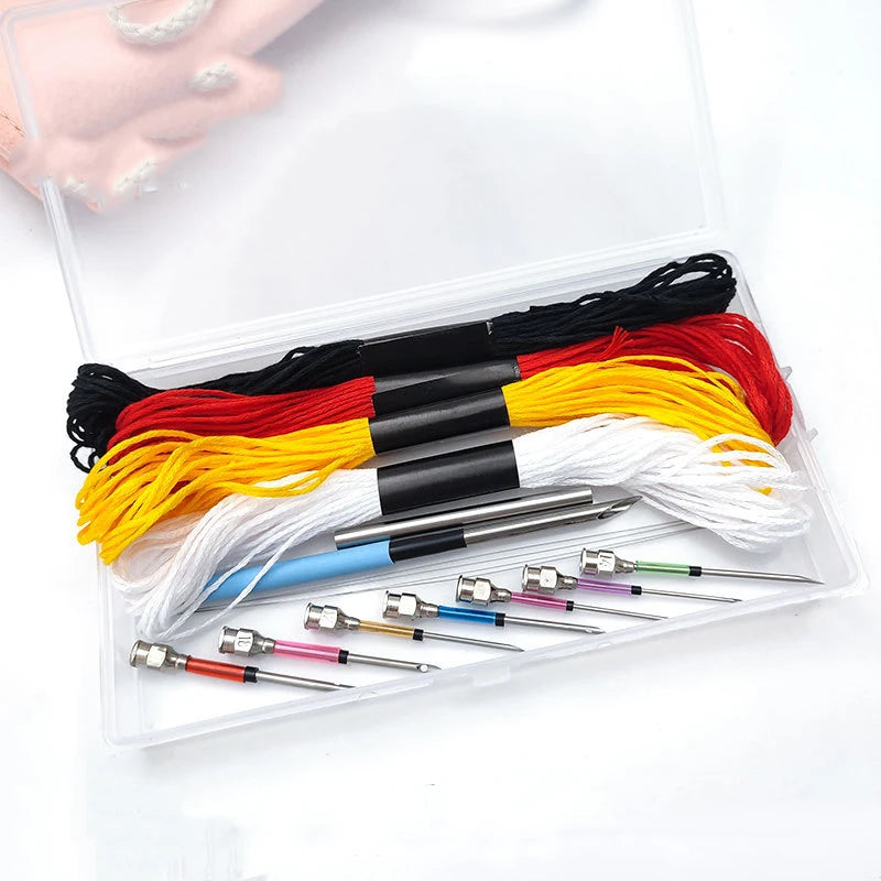 Kit Fournitures Punch Needle — Aiguille Réglable — photo 7