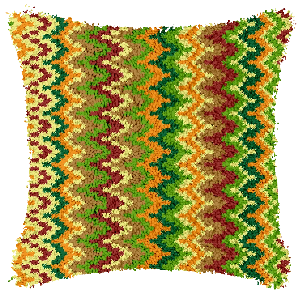 Kit Coussin Point Noué Géométrique — photo 41