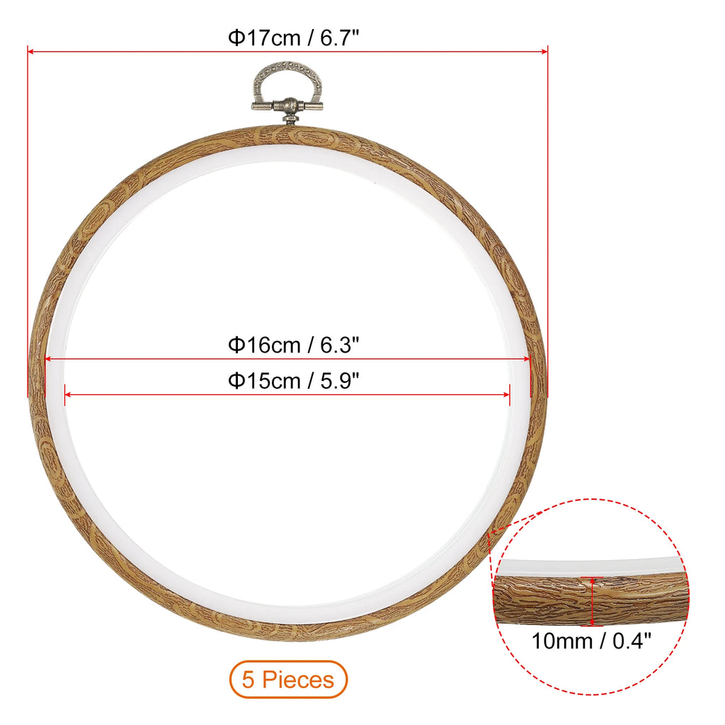 Lot de 4 Tambours de Broderie (4 tailles) — photo 11