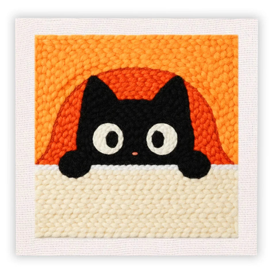 Kit Punch Needle Chat avec Cadre — photo 12
