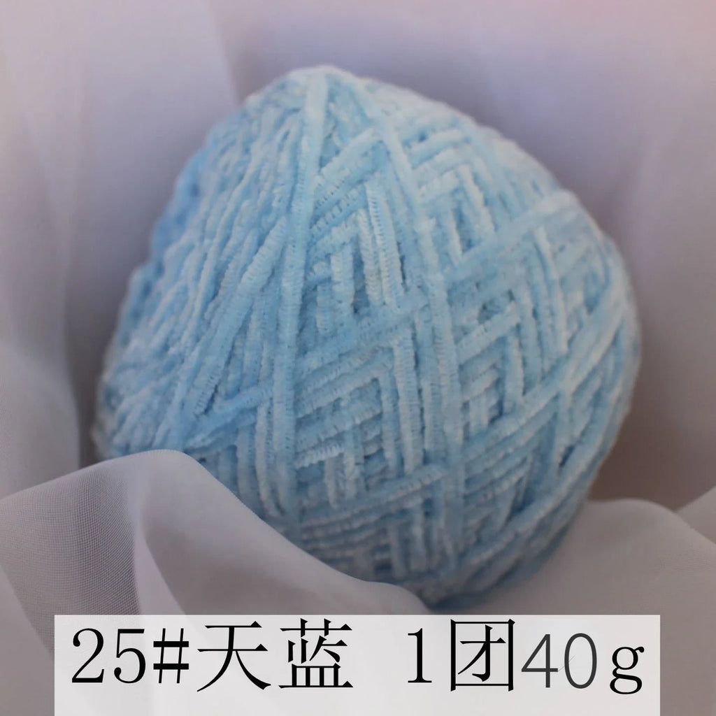 Fil Chenille Velours 2 mm — photo 40