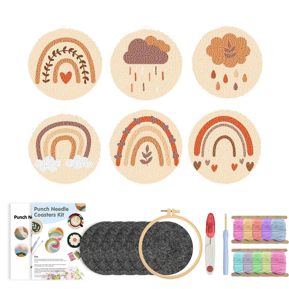 Kit Sous-verres Punch Needle Art Facile — photo 16