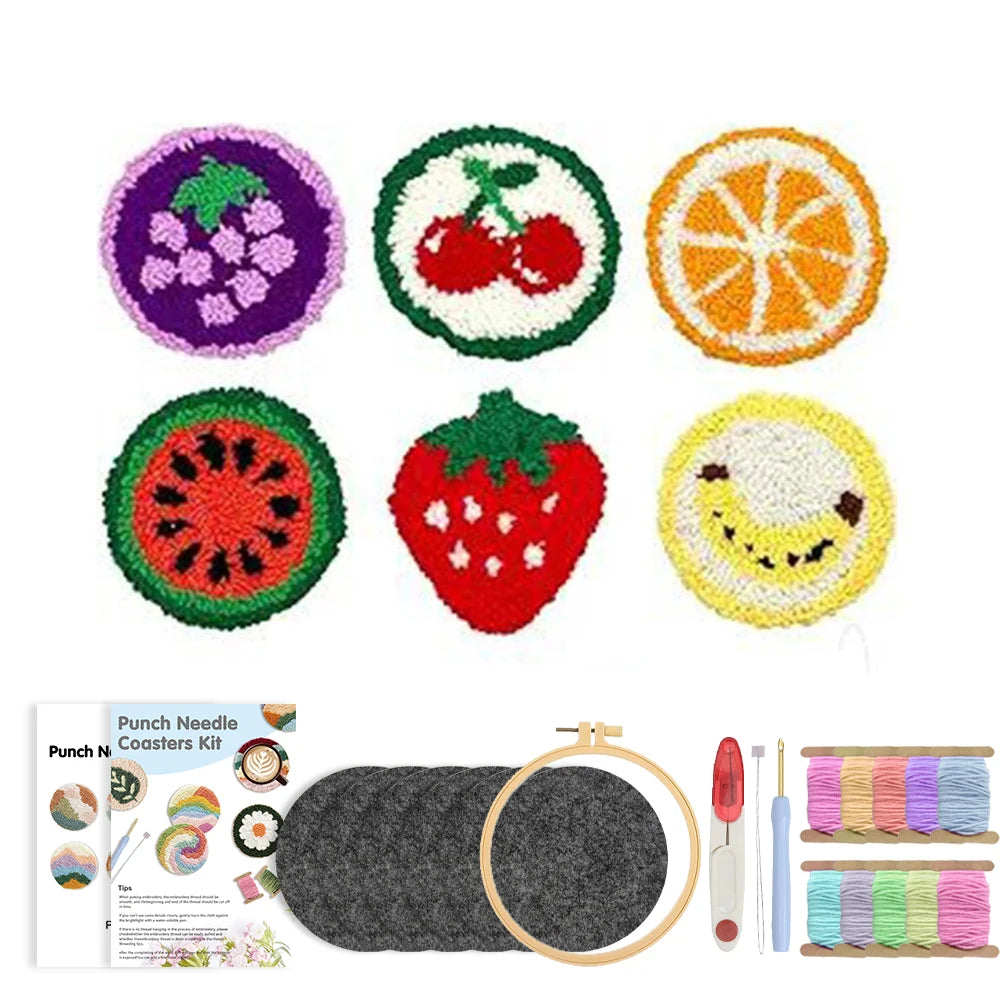 Kit 6 Sous-verres Fruits du Verger — photo 16