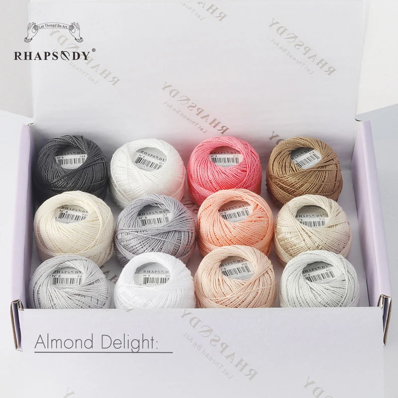 Fil Coton Perlé n°8 — Lot de 12 Boules — photo 132