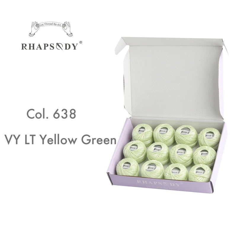 Fil Coton Perlé n°8 — Lot de 12 Boules — photo 156