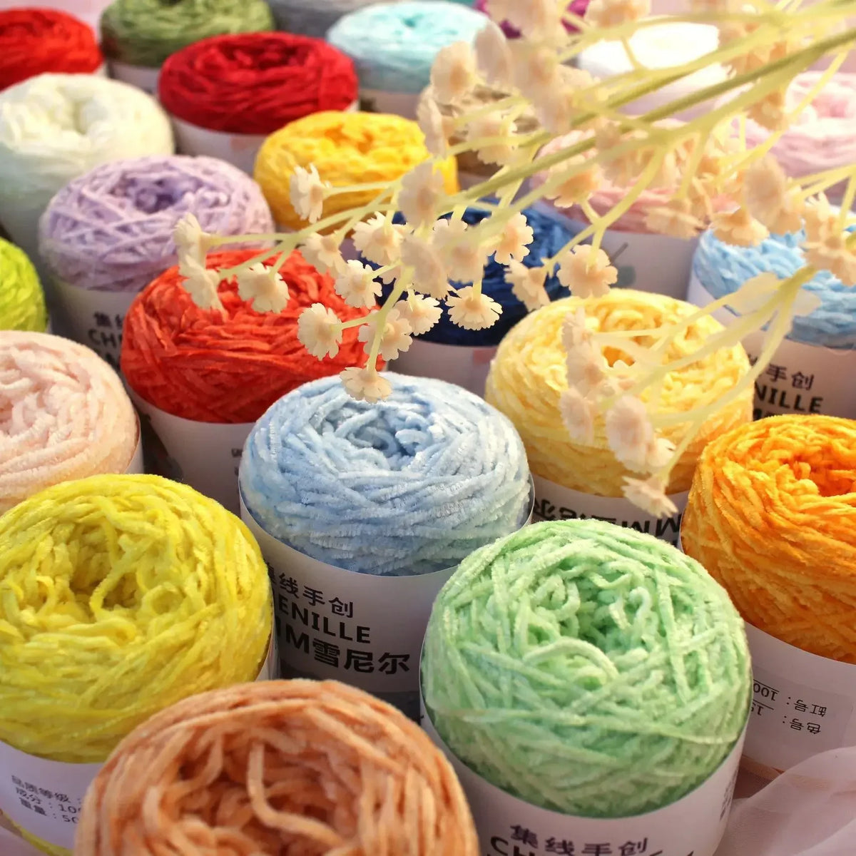 Fil Chenille Velours 2 mm — photo 2