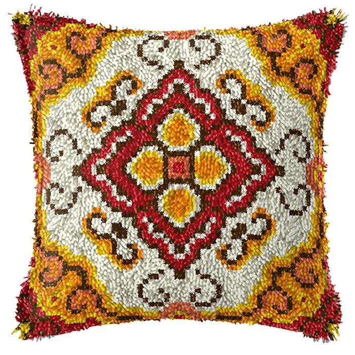 Kit Coussin Point Noué Rayures Soleil — photo 19