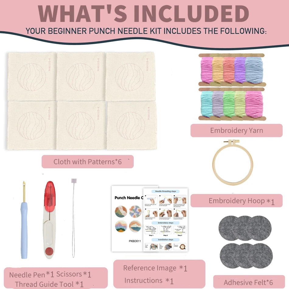 Kit 6 Sous-verres Rose Poudré — photo 2